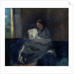 Woman Reading by Camille Pissarro