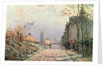 The Road, Effect of Winter, 1872 by Camille Pissarro