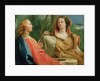Christ and the Samaritan Woman by Giandomenico (1727-1804) Tiepolo