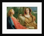 Christ and the Samaritan Woman by Giandomenico (1727-1804) Tiepolo