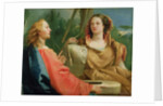 Christ and the Samaritan Woman by Giandomenico (1727-1804) Tiepolo