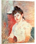 Young Girl in White by Berthe Morisot