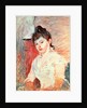 Young Girl in White by Berthe Morisot