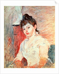 Young Girl in White by Berthe Morisot