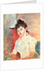 Young Girl in White by Berthe Morisot