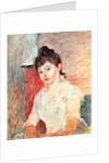 Young Girl in White by Berthe Morisot