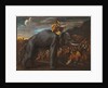 Hannibal Crossing the Alps on an Elephant by Nicolas Poussin
