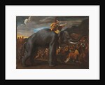 Hannibal Crossing the Alps on an Elephant by Nicolas Poussin