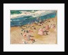 Beach at Biarritz, 1906 by Joaquin Sorolla y Bastida