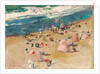 Beach at Biarritz, 1906 by Joaquin Sorolla y Bastida