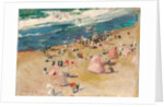 Beach at Biarritz, 1906 by Joaquin Sorolla y Bastida