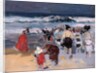 Beach at Biarritz, 1906 by Joaquin Sorolla y Bastida