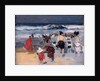Beach at Biarritz, 1906 by Joaquin Sorolla y Bastida