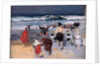 Beach at Biarritz, 1906 by Joaquin Sorolla y Bastida