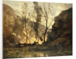 The Smugglers, c.1871-72 by Jean Baptiste Camille Corot