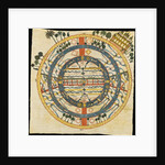 Jain Cosmic diagram, Jambudvpida, Bikaner by Indian School