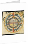 Jain Cosmic diagram, Jambudvpida, Bikaner by Indian School