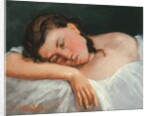 Young Girl Asleep, 1847 by Gustave Courbet