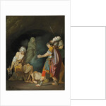 Sextus Pompeius consulting Erichtho before the Battle of Pharsalia by John Hamilton Mortimer