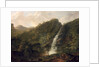 View of Powerscourt Waterfallon by George the Elder Barret