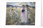 Indian corn, Taos by Walter Ufer
