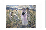 Indian corn, Taos by Walter Ufer