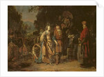 Isaac and Rebecca by the Well of Lahai-roi by Gerbrandt van den Eeckhout
