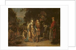 Isaac and Rebecca by the Well of Lahai-roi by Gerbrandt van den Eeckhout