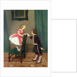 Miss Lily's First Flirtation, 1867 by James Haylar