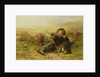 A Shepherd Boy and His Sheep Dog Neglecting Their Duty, 1851 by James John Hill
