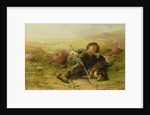A Shepherd Boy and His Sheep Dog Neglecting Their Duty, 1851 by James John Hill
