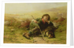 A Shepherd Boy and His Sheep Dog Neglecting Their Duty, 1851 by James John Hill
