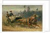 Madame Celestine Nichols Driving in Richmond Park with Her Grandchildren, 1879 by Adam Wray
