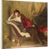 Countess Michael Karolyi, reclining in a divan, 1918 by John Quincy Adams