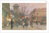 Porte Saint Denis by Eugene (1854-1941) Galien-Laloue