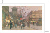 Porte Saint Denis by Eugene (1854-1941) Galien-Laloue
