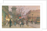 Porte Saint Denis by Eugene (1854-1941) Galien-Laloue