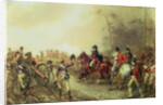The Duke of Wellington on the Road to Quatre Bras, June 16th 1815 by Robert Alexander Hillingford