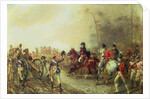 The Duke of Wellington on the Road to Quatre Bras, June 16th 1815 by Robert Alexander Hillingford