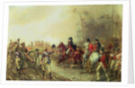 The Duke of Wellington on the Road to Quatre Bras, June 16th 1815 by Robert Alexander Hillingford