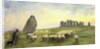 Returning Home, Stonehenge, Wiltshire, 1891 by Edgar Barclay