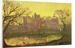 The Moated Grange by John Atkinson Grimshaw