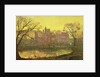 The Moated Grange by John Atkinson Grimshaw