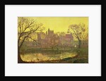 The Moated Grange by John Atkinson Grimshaw