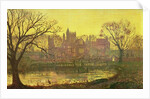 The Moated Grange by John Atkinson Grimshaw