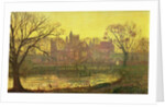 The Moated Grange by John Atkinson Grimshaw