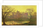 The Moated Grange by John Atkinson Grimshaw