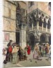 In the Piazzetta, Eighteenth Century, 1859-92 by William Logsdail