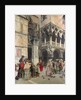 In the Piazzetta, Eighteenth Century, 1859-92 by William Logsdail