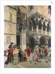 In the Piazzetta, Eighteenth Century, 1859-92 by William Logsdail